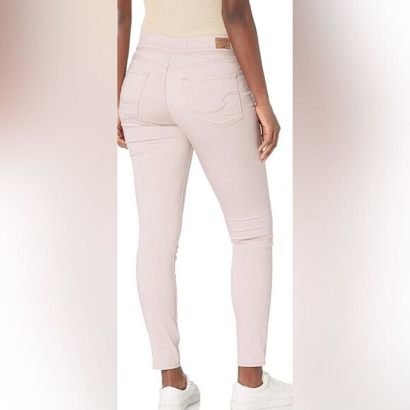 Levi Strauss Gold Label Pink Totally Shaping Pull-on Skinny Jeans Size 8M EUC - Picture 2 of 9